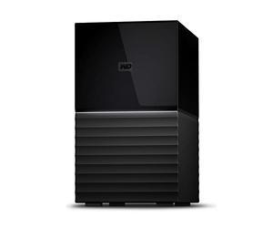 WD 28TB External Hard Drive My Book Duo Desktop RAID, USB 3.1, with Password Protection and Auto Backup Software - WDBFBE0280JBK-NESN