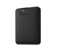 WD 2TB Elements portable external hard drive, USB 3.0 interface, portable external storage, Plug-and-Play, SuperSpeed USB 3.2 Gen 1, Formatted for PC and Mac, Black