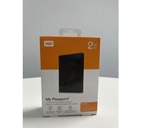 Western Digital My Passport external hard drive 2 TB 3.2 Gen 1 (3.1 Gen 1) Black