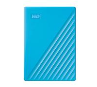 Western Digital 2 TB Hard Drive Portable External My Passport USB 3.2 Type A Automatic backup, Password protection Blue