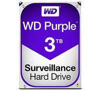WD 3 TB 3.5-inch Internal SATA Surveillance Storage Hard Drive - Purple