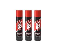 WD-40 Lubricant 400ml Spray x3, Penetrant & Multi-Purpose for Bikes & More in Red WD-40 Red