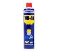 WD-40 Multi-Use Lubricant Spray, Trusted Formula, Multi-Purpose, 600ml | WD-40 Trade Size, Wide & Precise Coverage, Displaces Moisture, Rust Protection, Use On Metals & Equipment, Trade Essential