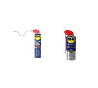WD-40 Multi-Use Product Flexible Metal Straw 400ml & Specialist Spray Grease - Long Lasting High Performance Lubrication and Corrosion Protection for Metal Surfaces