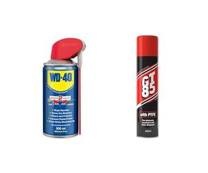 WD-40 Multi-Use Product Smart Straw 300 ml - The Ultimate All-Purpose Lubricant for Home & Workshop Use & GT85 Spray 400ml: Lubricates, Cleans & Protects Metal/Composite, Rust Defense