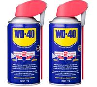 WD-40 Multi-Use Product Smart Straw - Multi Spray Oil & Lubricant. Removes grease, protects against rust and expels water, 300 ml (Pack of 2)