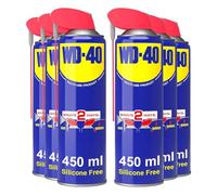WD-40 Smart Straw 6 Pack 450ml | Multi-Use Lubricant & Corrosion Inhibitor Value Pack for Home, Garage & Workshop