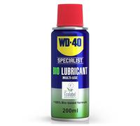 WD-40 Specialist Bio Lubricant Multi-Use 200ml, EU Ecolabel Certified 85% Bio-Based Lubricant Spray for Garden Tools, Bicycle, Home Maintenance on Metal, Plastic, Rubber, or Glass