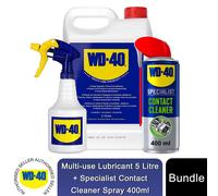 WD-40 Specialist Contact Cleaner 400ml + Multi-Use Lubricant 5L