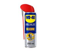 WD-40 Specialist Silicone Spray Lubricant 250ml Can - Versatile All-Weather Protection for Extended Tool Life, Repels Moisture, Dust, and Grime - Smart Straw Applicator Included