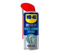 WD-40 Specialist White Lithium Grease Spray, Smart Straw, 400ml Aerosol Can