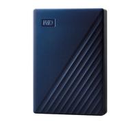 WD 4TB My Passport for Mac portable external storage, USB 3.0, Mac Compatible external hard drive, software for device management, backup and password protection, Time Machine Ready, Midnight Blue