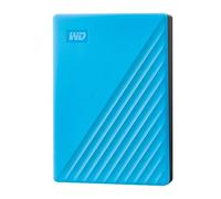 WD 4TB My Passport portable external storage, external hard drive, USB 3.0, portable HDD with software for device management, backup and password protection, works with PC, Xbox &Playstation, Blue
