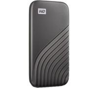 WD 4TB My Passport Portable SSD, External NVMe Solid State Drive, USB-C, up to 1050 MB/s, Works with PC, Xbox and Playstation, 2-meters drop resistance, Space Grey