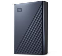 WD 4TB My Passport Ultra, portable external storage, external hard drive, software with defense against ransomware, backup and password protection, W