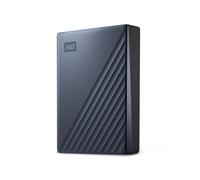 WD 4TB My Passport Ultra, portable external storage, external hard drive, software with defense against ransomware, backup and password protection, Works with PC, Xbox S|X, PS5, PS4, Midnight Blue