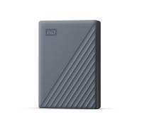 WD 4TB My Passport Works with USB-C, portable external hard drive, USB 3.2 Gen 1, software for device management, backup, password protection, Works with PC, Mac, Chromebook, Gaming Consoles, Grey