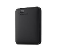 WD 5TB Elements portable external hard drive, USB 3.0 interface, portable external storage, Plug-and-Play, SuperSpeed USB 3.2 Gen 1, Formatted for PC and Mac, Black