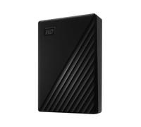 WD 6TB My Passport Portable External Hard Drive, Black, Includes Backup Software with Defense Against ransomware, and Password Protection - WDBR9S0060BBK-WESN