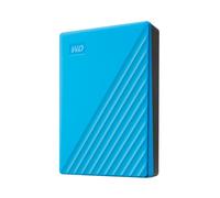 WD 6TB My Passport portable external storage, external hard drive, USB 3.0, portable HDD with software for device management, backup and password protection, works with PC, Xbox &Playstation, Blue