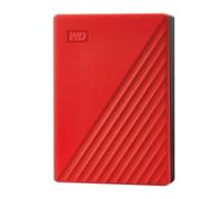 WD 6TB My Passport portable external storage, external hard drive, USB 3.0, portable HDD with software for device management, backup and password protection, works with PC, Xbox &Playstation, Red