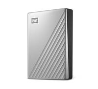 WD 6TB My Passport Ultra for Mac, portable external hard drive, USB-C Silver