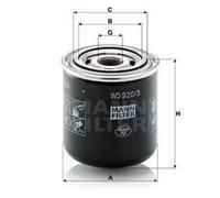 MANN-FILTER WD 920/3 Hydraulic Transmission Filter - OFF-HIGHWAY APPLICATIONS
