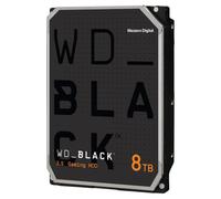 WD_BLACK WD8002FZWX - Hard drive - 8 TB - internal - 3.5" - SATA 6Gb/s - 7200 rpm - buffer: 128 MB