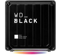 WD_BLACK D50 2TB Game Dock with Ultra-fast NVMe SSD up to 3000 MB/s Customizable RGB lighting with Thunderbolt 3 Connectivity