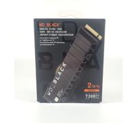 WD BLACK SN850X 2TB PCIe Gen4 NVMe M.2 SSD with Heatsink