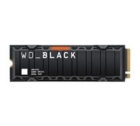WD_BLACK SN850X 2TB SSD, M.2 2280 NVMe SSD with Heatsink, Read speeds up to 7300 MB/s, Write speeds up to 6,600 MB/s, Gaming Expansion SSD, PCIe Gen4 NVMe, High Performance Internal SSD, Black