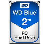 WD Blue 2TB Desktop Hard Disk Drive - 5400 RPM SATA 6 Gb/s 64MB Cache 3.5 Inch