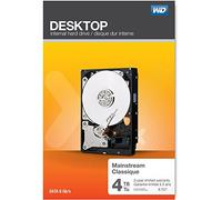 WD Blue 4 TB 3.5 Inch Internal Hard Drive - 5400 RPM Class, SATA 6 Gb/s, 64 MB Cache