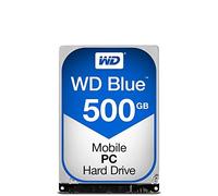 WD Blue 500 GB internal mobile hard drive (6mm height 5400rpm SATA 6Gb/s 8MB cache 6.4 cm 2.5 inches) RoHS compliant internal
