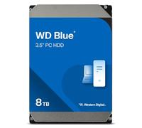WD Blue 8TB 3.5" Internal Hard Drive - 5400 RPM Class, SATA 6 Gb/s, 128MB Cache, 2 Year Warranty