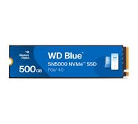 WD Blue SN5000 500GB SSD NVME M.2 2280 PCIe Gen4 Solid State Drive