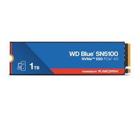WD Blue SN5100 NVMe SSD 1TB (Up to 7,1000 MB/s read speeds, M.22280, PCIe Gen 4.0, n Cache 4.0, SANDISK 3D CBA NAND technology, Acronis True Image data migration software) POWERED BY SANDISK