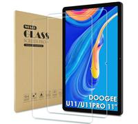 WD&CD 2 Pack Screen Protector Compatible with DOOGEE U11/U11 PRO/Tab A9+