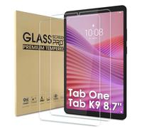 WD&CD 2 Pack Screen Protector Compatible with Lenovo Tab One/Lenovo Tab K9 8.7'', Anti Scratch Anti Bubble High Definition