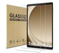 WD&CD 2 Pack Screen Protector Compatible with Samsung Galaxy Tab A9 / A11 8.7 Inch, Tempered Glass Film Replacement for Galaxy Tab A11 / A9 8.7 Inch Anti Scratch Anti Bubble High Definition