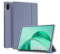 WD&CD Case Compatible with Honor Pad X8a 11'', Ultra Slim Smart Leather Cover with Stand Function Compatible with Honor Pad X8a 11" Tablet, Light Purple