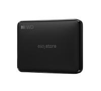 WD Easystore Portable Hard Drive - 4 TB, Black, Black