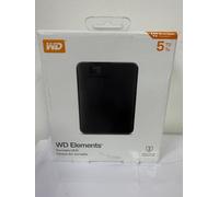 Western Digital Elements Portable external hard drive 5000 GB Black (WDBU6Y0050BBK-WESN)