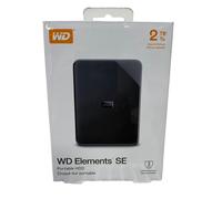 WD Elements SE Portable External Hard Drive 2TB - USB 3.0 Black Western Digital