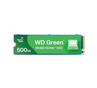 WD Green SN350 500GB M.2 NVMe SSD, with 2400MB/s Read Speed and Up to 1500MB/s Write Speed
