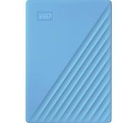 Western Digital 2 TB Hard Drive Portable External My Passport USB 3.2 Type A Automatic backup, Password protection Blue
