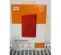 Western Digital My Passport external hard drive 2 TB 2.5" 3.2 Gen 1 (3.1 Gen 1) Red