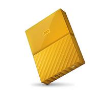 WD My Passport 4 TB Portable Hard Drive and Auto Backup Software for PC, Xbox One and PlayStation 4 - Yellow