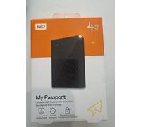 WD My Passport 4TB External HDD - Black