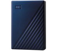 WD My Passport Portable Hard Drive for Mac - 5 TB, Blue, Blue